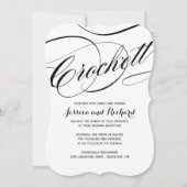 Invitations faites sur commande de mariage de (Devant)