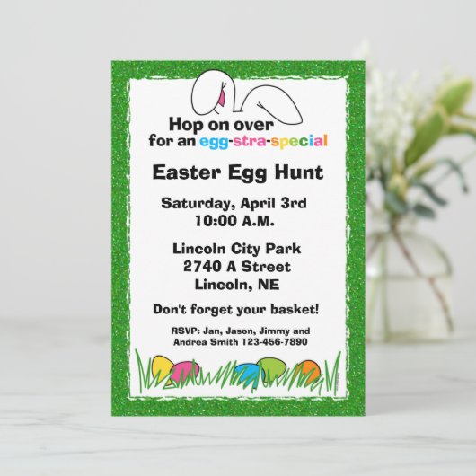 Invitations faites sur commande de partie de (Debout devant)