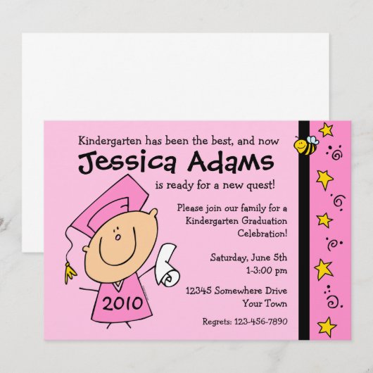 Invitations faites sur commande d'obtention du (Devant / Derrière)