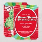 Invitations faites sur commande secrètes de partie (Devant / Derrière)
