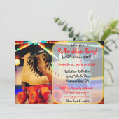 Invitations faits sur commande de partie de patin (Debout devant)