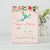 Invitations féeriques de fête d'anniversaire - (Debout devant)