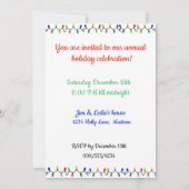 Invitations Festive Chihuahua Christmas Party (Dos)