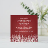 Invitations Fête de Noël Invitations de Fêtes (Debout devant)