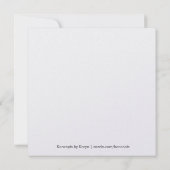 Invitations Fête de Reindeer (Dos)