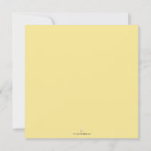 Invitations Fête du réchauffement de la maison Élé (Dos)