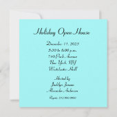 Invitations Fêtes de l'entreprise (Dos)