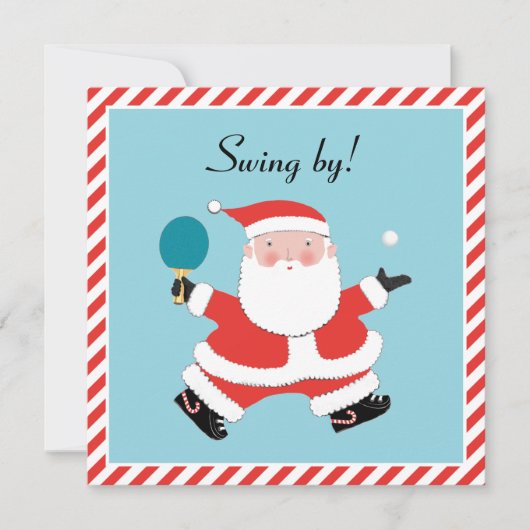 Invitations fêtes de Noël (Devant)