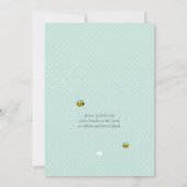 INVITATIONS Fêtes des mariées :: fleurs de jardin (Dos)