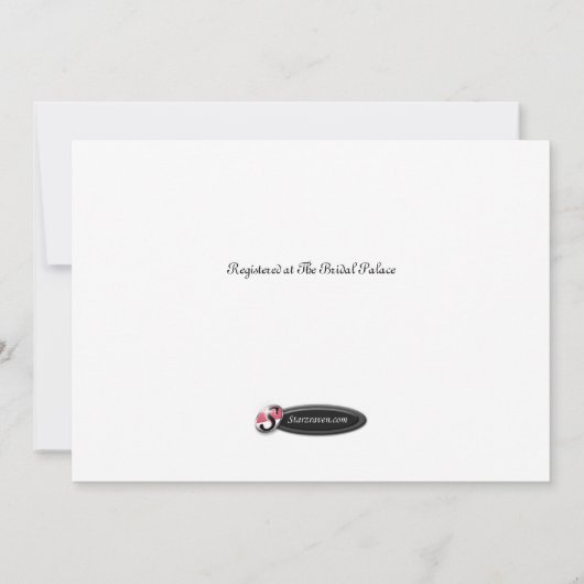 Invitations Fêtes des mariées Houndstooth & Silver (Dos)