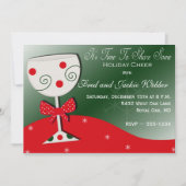 Invitations fêtes ou fêtes de Noël (Devant)