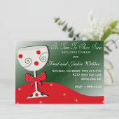 Invitations fêtes ou fêtes de Noël (Debout devant)