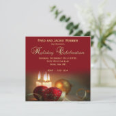 Invitations fêtes ou fêtes de Noël (Debout devant)