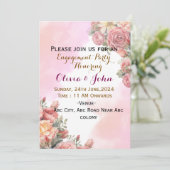 Invitations fiançailles (Debout devant)