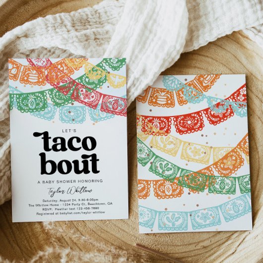 Invitations Fiesta Baby Shower