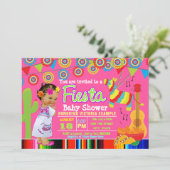 Invitations Fiesta Baby Shower (Debout devant)