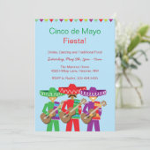 Invitations Fiesta Cinco de Mayo (Debout devant)