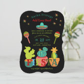 Invitations FIESTA mexicaine NACHO MOYEN (Debout devant)