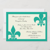 Invitations Fleur de Lis (Devant)