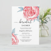 Invitations Fleurs de Fête des mariées. (Debout devant)