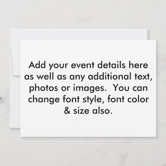 Invitations - Flip Flops Pop Art (Dos)