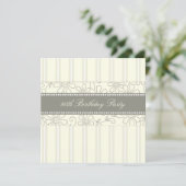 Invitations florales à la fête du 80e anniversaire (Debout devant)