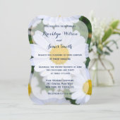 Invitations Florales De Mariage Avec La Fatigue (Debout devant)