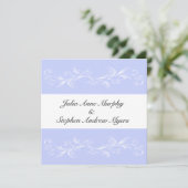 Invitations florales douces de mariage de (Debout devant)