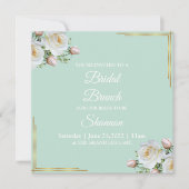 Invitations florales Glam Lux (Devant)
