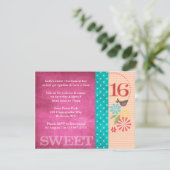 Invitations florifères funky (Debout devant)