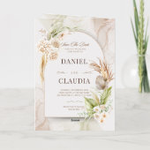 Invitations Foil : Élégante brillance pour inoubli (Verso)