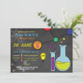 Invitations folles de fête d'anniversaire de (Debout devant)