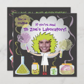 Invitations folles de fête d'anniversaire de (Devant / Derrière)