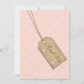 Invitations folles de Fête de la mariée de (Dos)