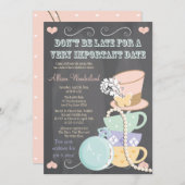 Invitations folles de Fête de la mariée de (Devant / Derrière)