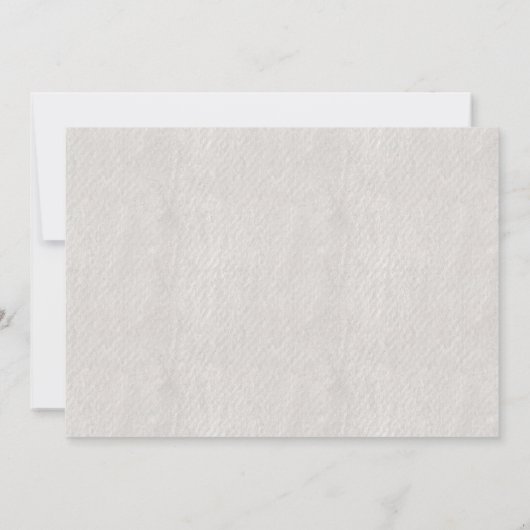 Invitations formelles de mariage de Paris (Dos)