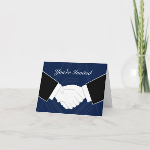 Invitations Freemason   Masonic Greeting Handshake