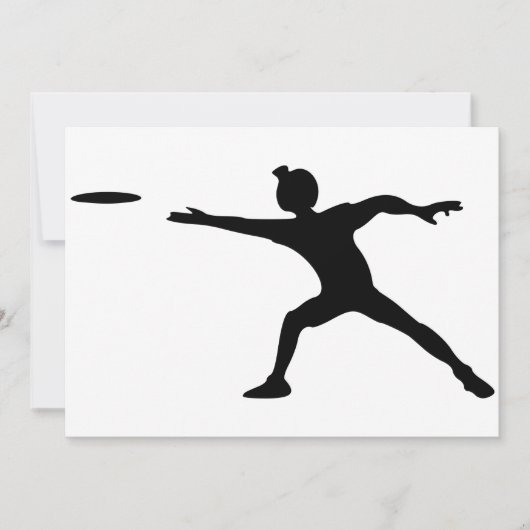 Invitations Frisbee (Devant)