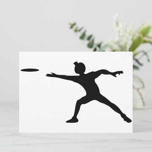 Invitations Frisbee (Debout devant)