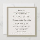 Invitations Frosty Photo Wedding (Dos)