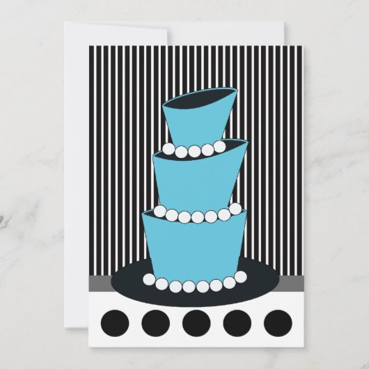 Invitations funky 16e anniversaire de fête (Devant)