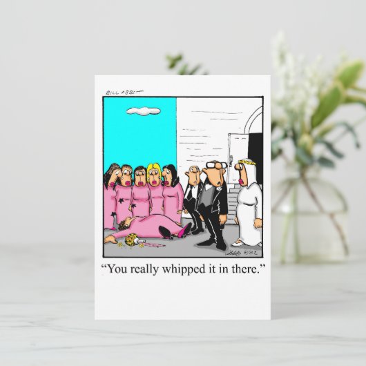 Invitations Funny Bacheloratte Party (Debout devant)