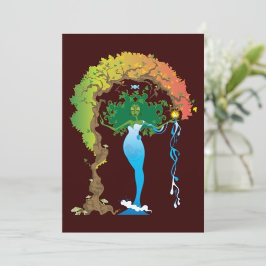 Invitations Gaea (Debout devant)