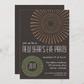 Invitations géométriques de partie de nouvelles (Devant / Derrière)