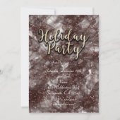 Invitations Glam Glittery Fêtes (Devant)