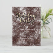 Invitations Glam Glittery Fêtes (Debout devant)