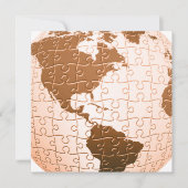 Invitations globales de puzzle (Devant)