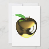 Invitations Gold Apple (Devant)