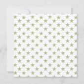 Invitations Gold Star Party (Dos)