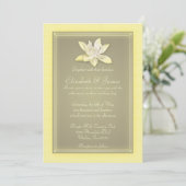 Invitations Gold Wedding (Debout devant)